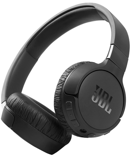 JBL Tune 660NC: Auriculares inalámbricos con cancelación activa de ruido, color negro JBL
