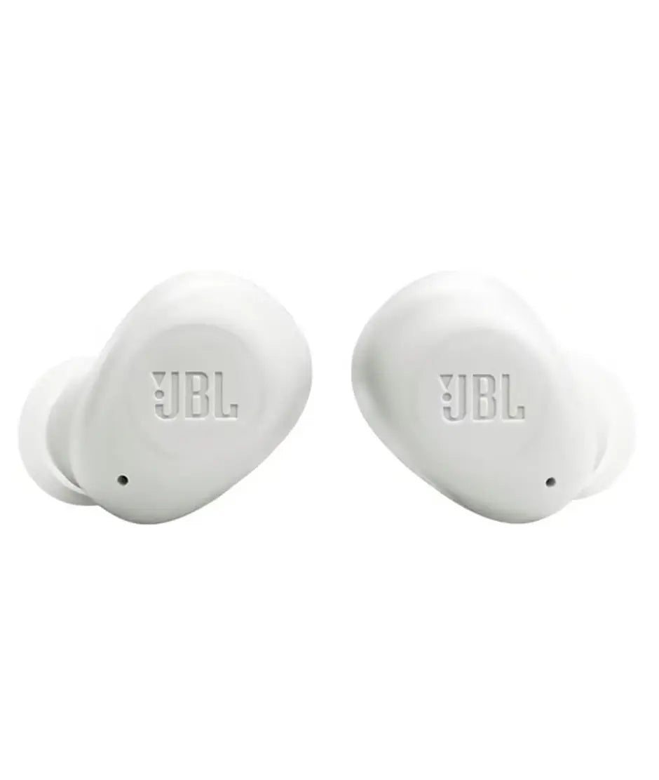 JBL Vibe Buds - Audífonos inalámbricos verdaderos, color blanco JBL