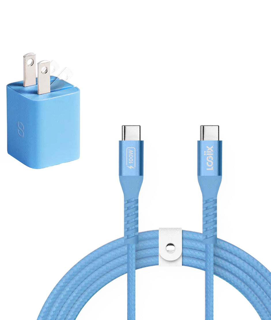 LOGiiX Vibrance Charging Kit - Baby Blue LOGIIX