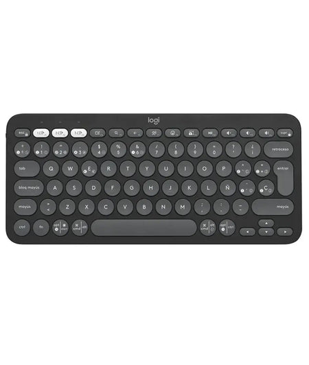 Logitech Pebble Keys 2 K380 Tonal Graphite Spanish Logitech