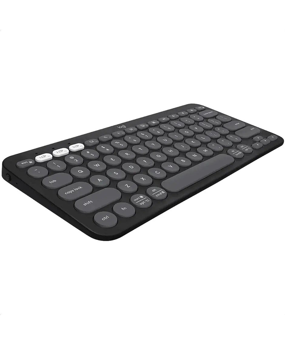 Logitech Pebble Keys 2 K380 Tonal Graphite Spanish Logitech