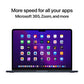 MacBook Air M2 Midnight MLY33LL/A 8GB RAM / 512GB DD. -Teclado Inglés Apple