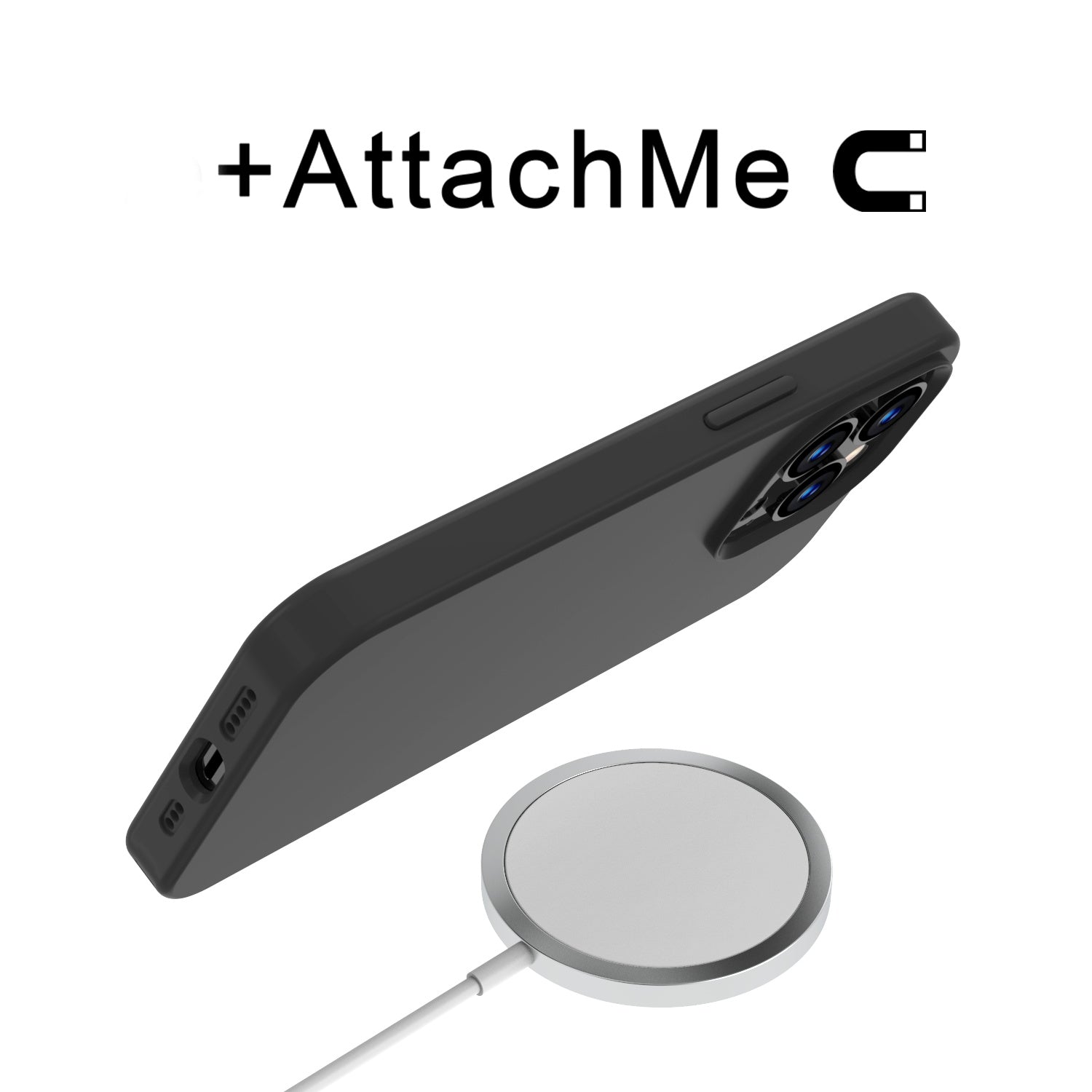 Estuche Para iPhone 13 Pro - MyBat Silicone Hybrid Series - Negro MyBat