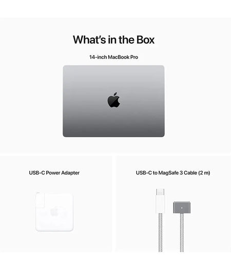 MacBook Pro M2 pro 14 Pulgadas 16GB / 512 DD Año 2023 Silver -Teclado Español. iStore Costa Rica