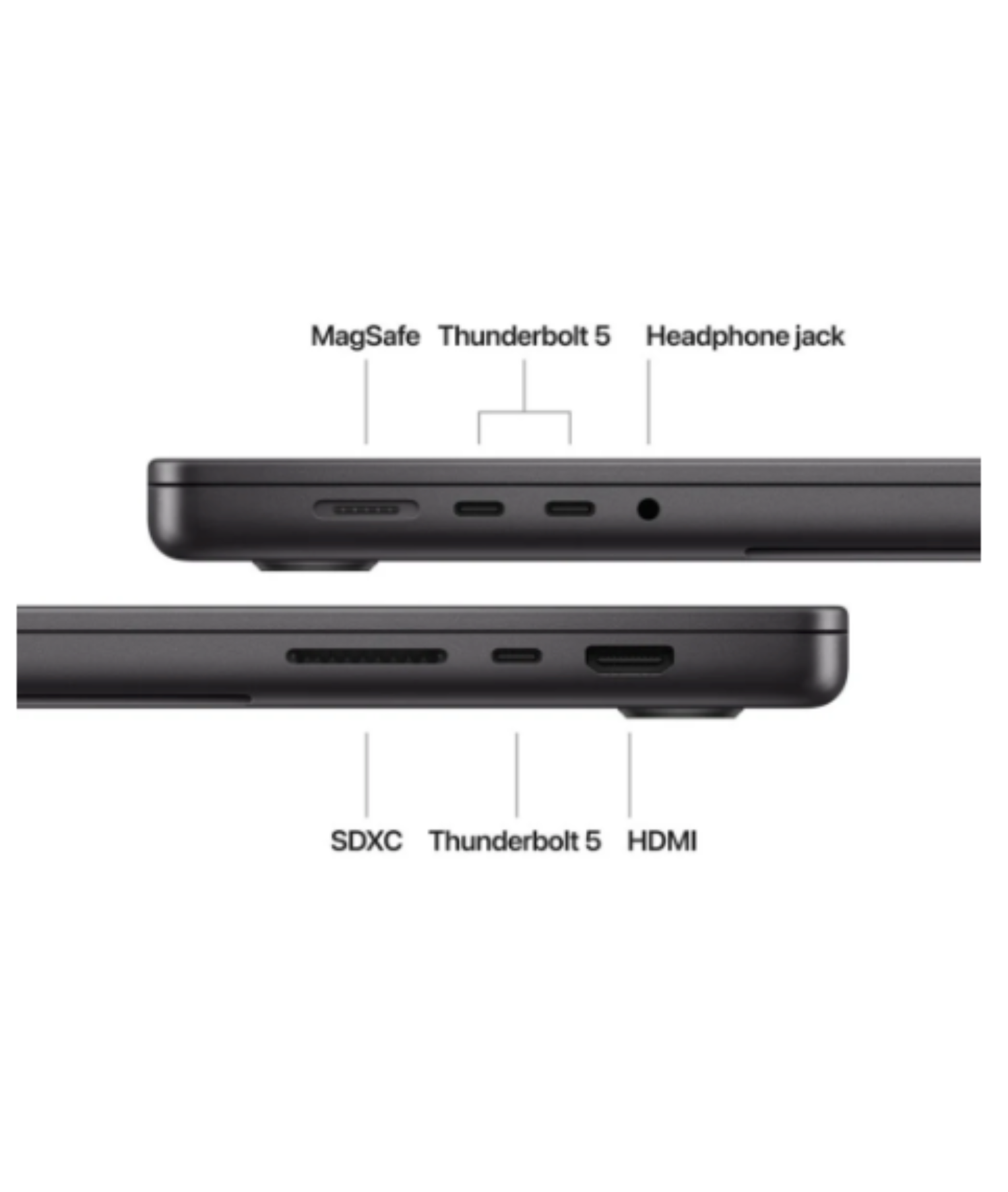 MacBook Pro  Space Black 16" Apple M4 Pro 24GB/512 GB SSD - Teclado Inglés iStore
