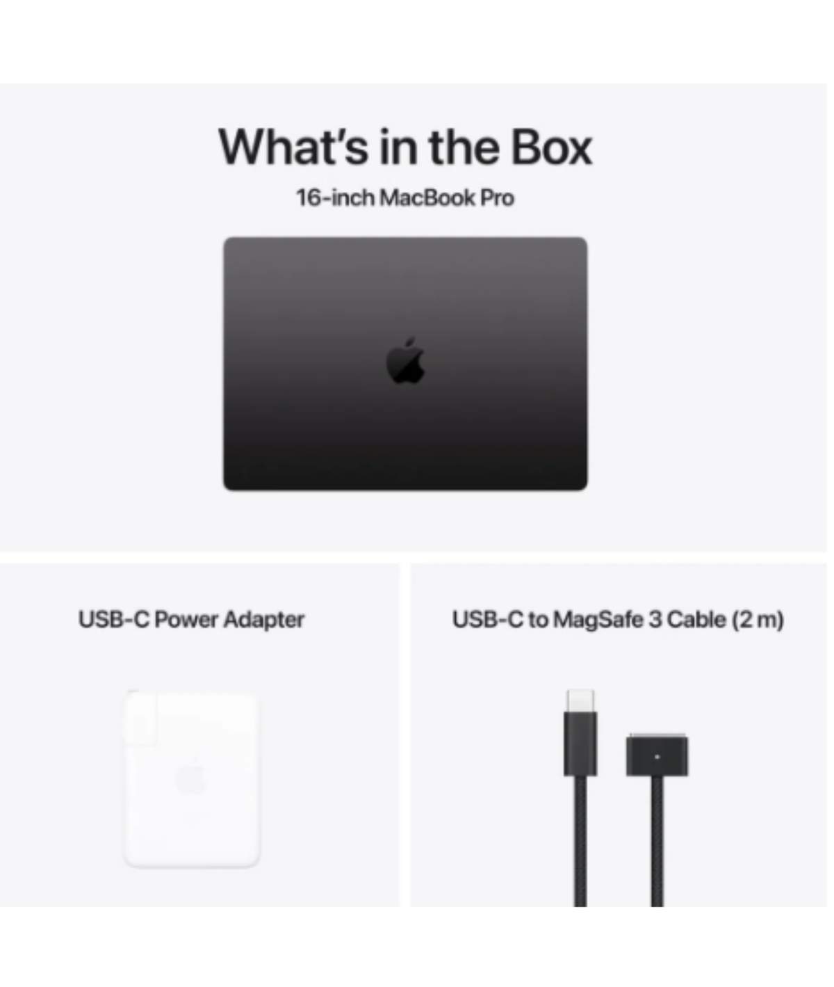 MacBook Pro  Space Black 16" Apple M4 Pro 24GB/512 GB SSD - Teclado Inglés iStore