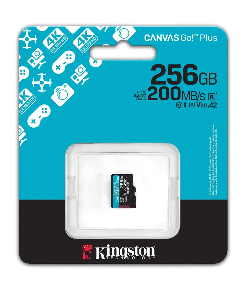 ③-W845-Micron SATA 256GB SSD 2.5 4点 Tarjeta MicroSD De 256GB, Clase 10, Kingston Canvas Select Plus