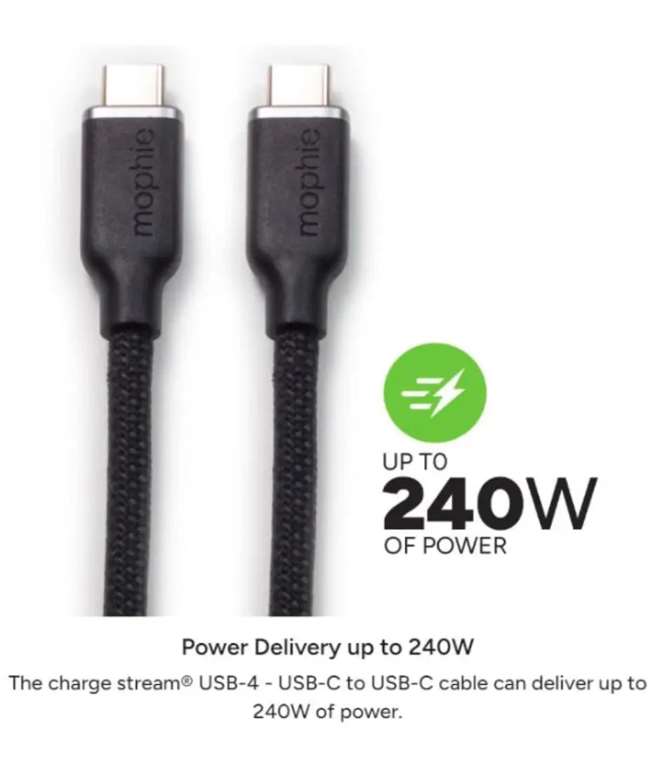 Mophie Charge Stream - Cable  USB-C a USB-C Mophie