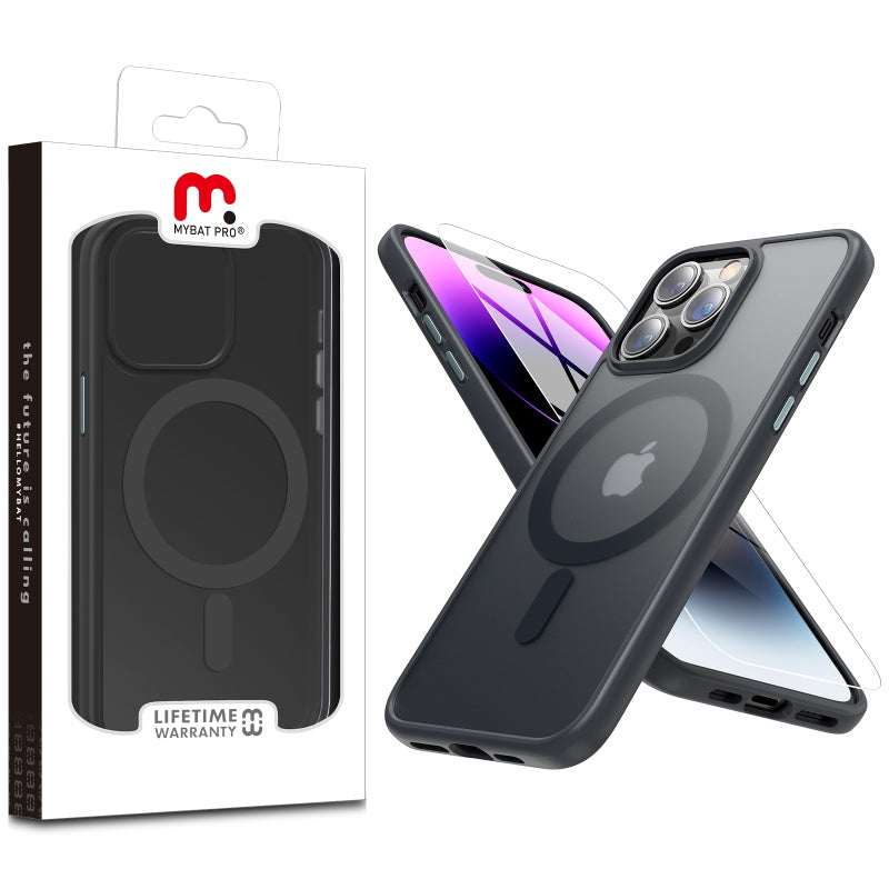 Estuche para Iphone 14 Pro - MyBat Pro Contour Series MagSafe - Negro MyBat Pro