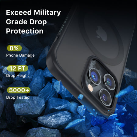 Estuche para Iphone 14 Pro - MyBat Pro Contour Series MagSafe - Negro MyBat Pro