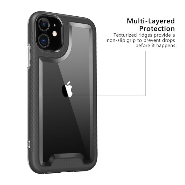 Estuche para iPhone 11 - MyBat Pro Lux Series - Negro MyBat Pro