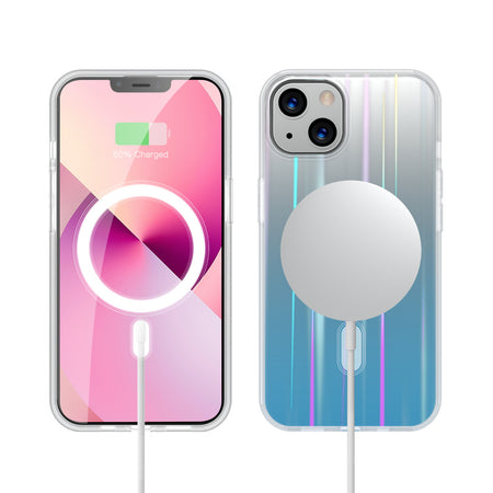 Estuche para iPhone 13 - MyBatPro Mood Series MagSafe - Azul MyBat Pro