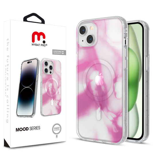 Estuche para Iphone 15 Plus - MyBat Pro Mood Series MagSafe - Blushing MayBat Pro