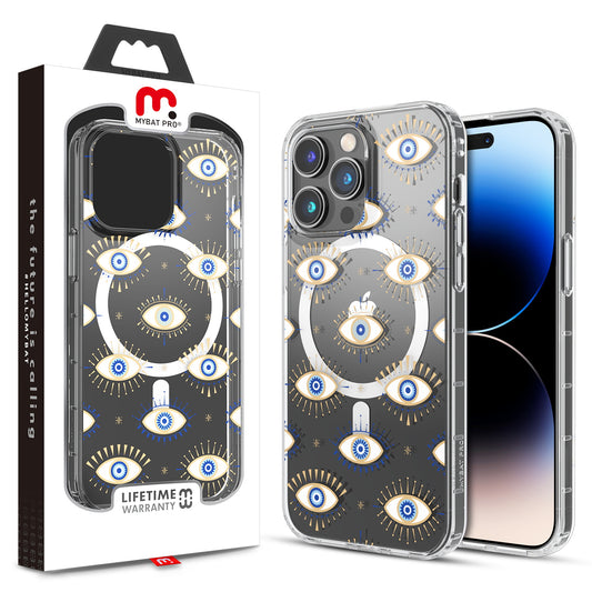 Estuche para Iphone 14 Pro - MyBat Pro Mood Series MagSafe - Evil Eye MyBat Pro