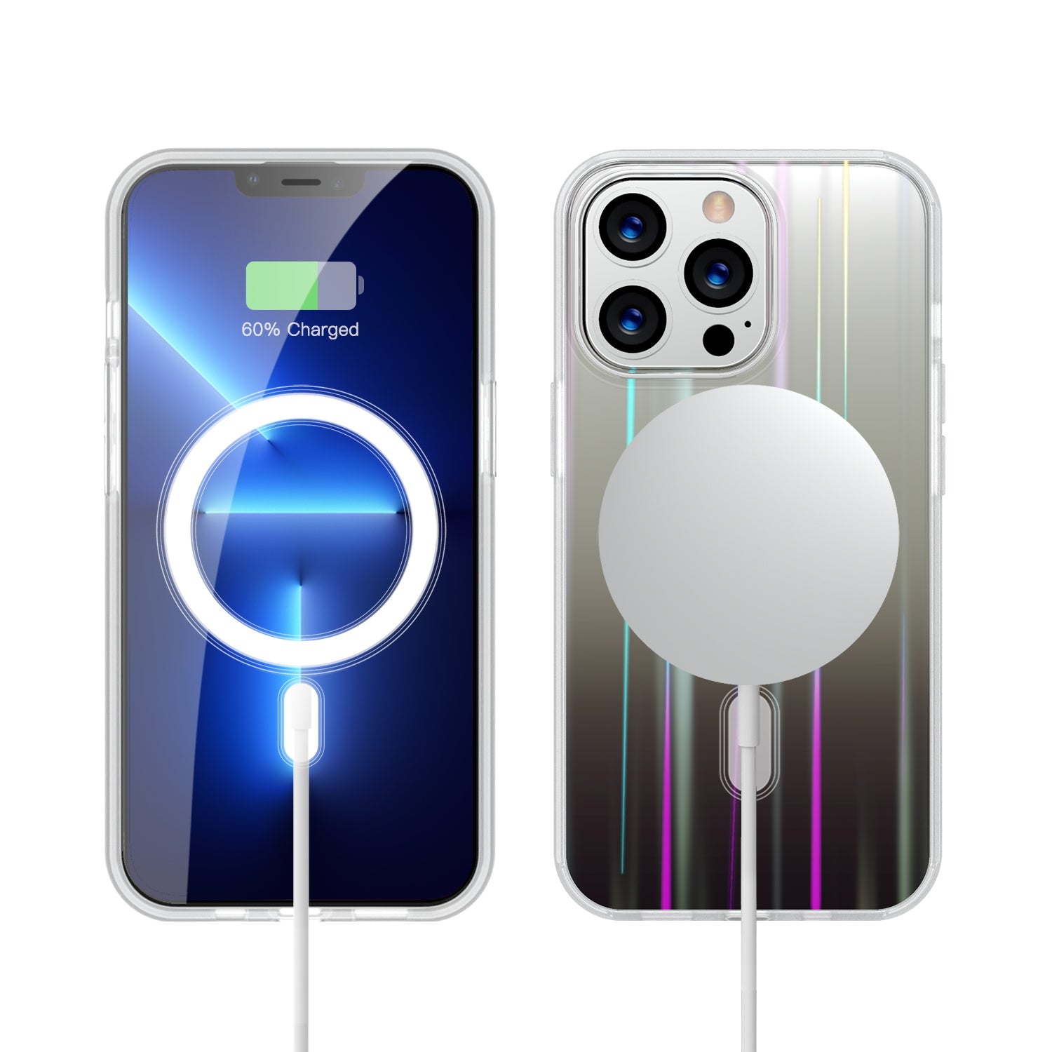Estuche para Iphone 13 Pro Max - MyBat Pro Mood Series MagSafe - Smoke MyBat Pro