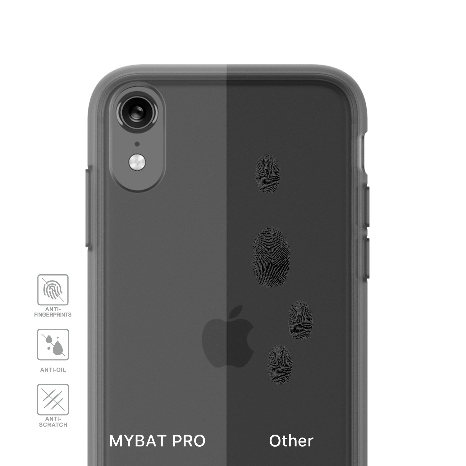 Estuche para iPhone XR - MyBatPro Savvy Series - Negro MyBat