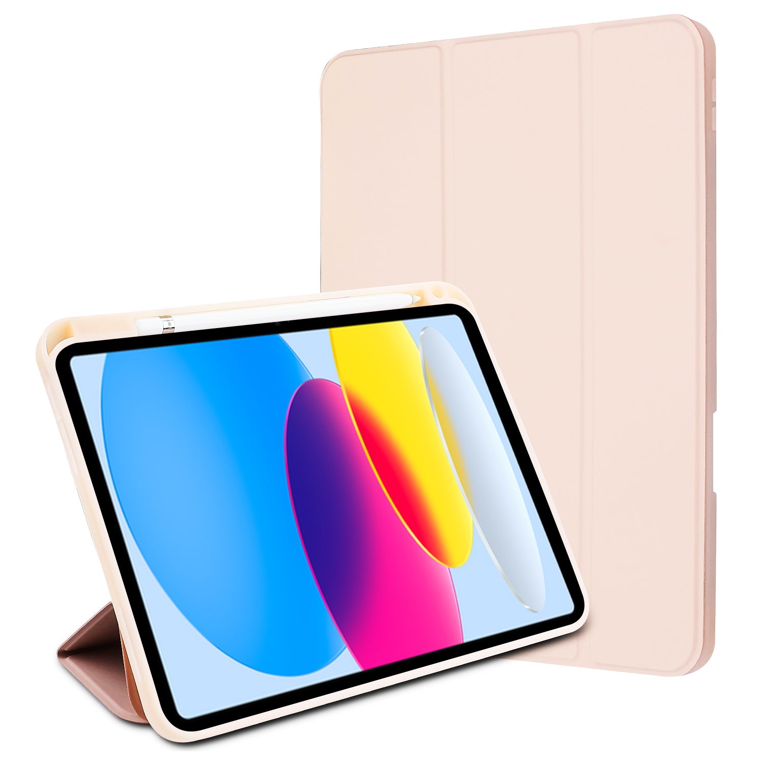 Estuche para iPad 10.9 (2022) - MyBat SlimFit Smart MyJacket - Rosado MyBat