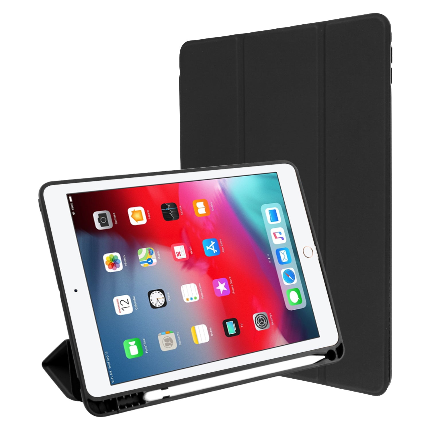 Estuche para iPad 10.9 (2022) - MyBat SlimFit Smart MyJacket - Negro MyBat
