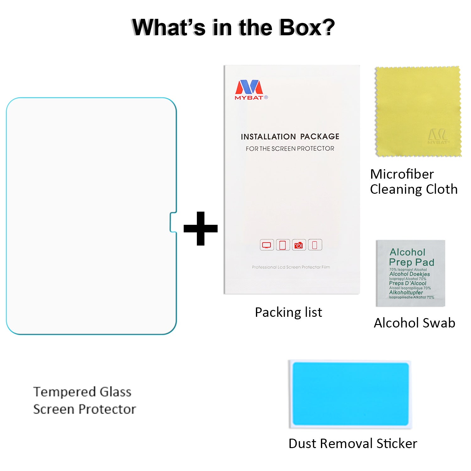 Vidrio Templado para iPad 10.9 (2022) - MyBat MyBat