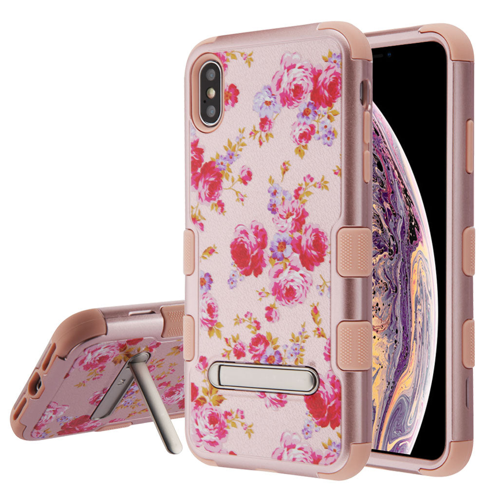 Estuche para iPhone XS Max - MyBat Tuff Series - Rose Gold MyBat Pro