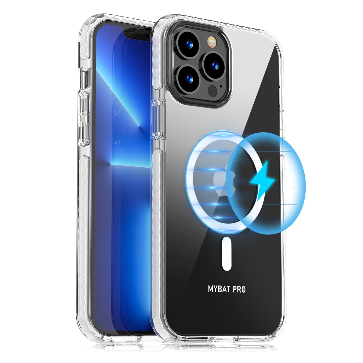 Estuche para Iphone 13 Pro Max - MyBat Pro Vivid Series MagSafe - Clear MyBat Pro