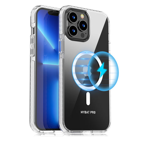 Estuche para Iphone 15 - MyBat Pro Vivid Series MagSafe - Clear MyBat Pro