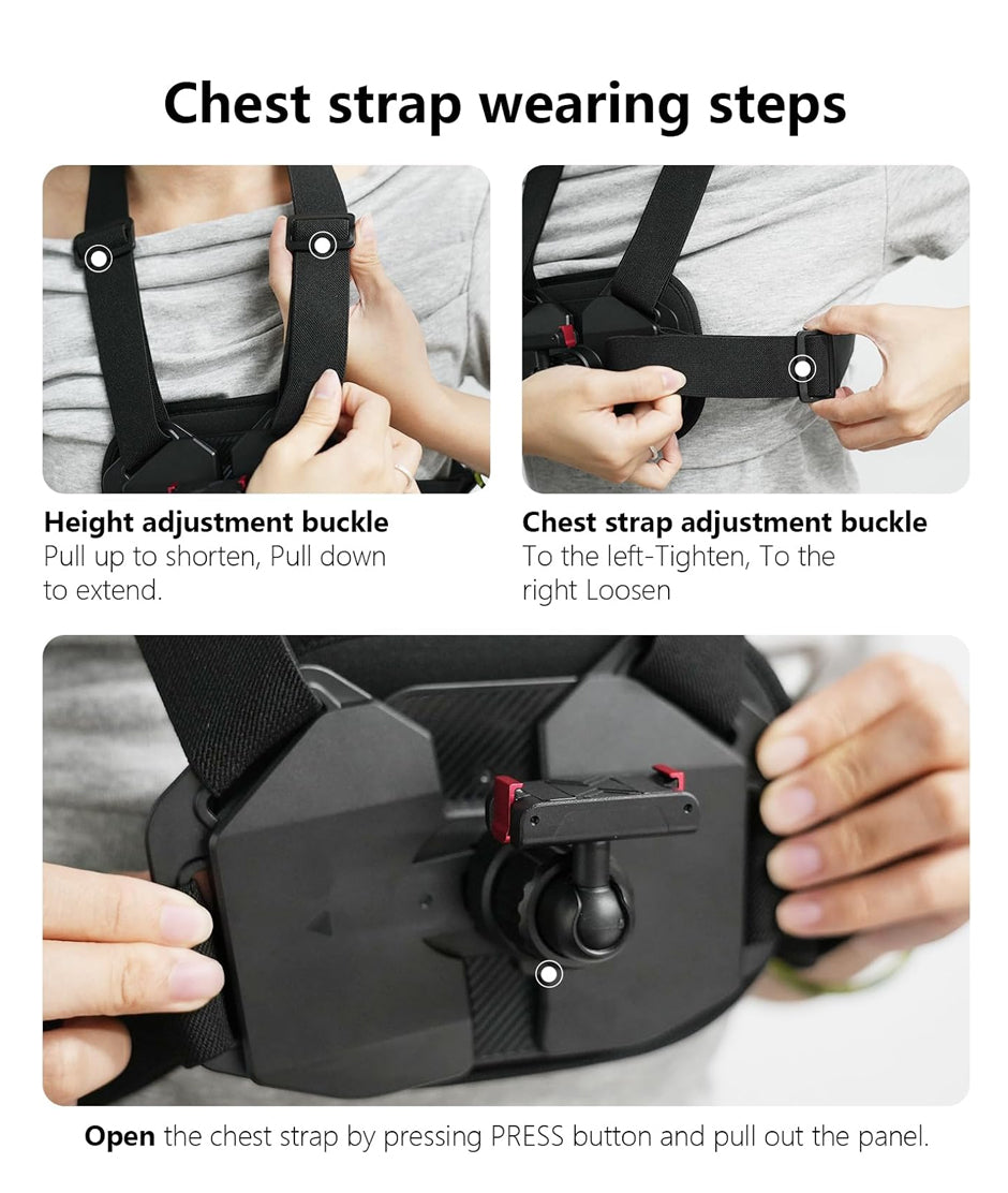 NEOSOU Accesorio para DJI OSMO: Chaleco de soporte para cámara DJI