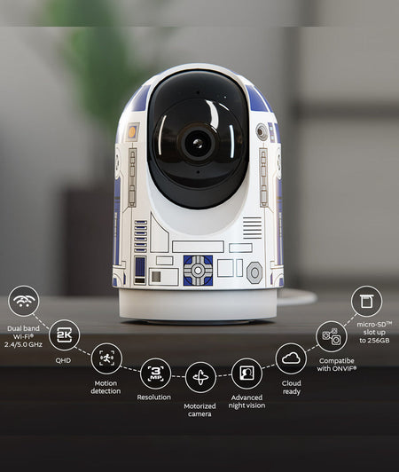 Nexxt Home NHC-IP15 R2 Indoor Cámara PTZ inteligente Wi-Fi ® NEXXT