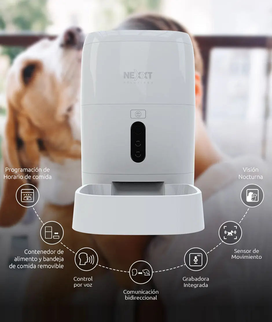 Nexxt Home Smart Pet Feeder Cam 2K NHA-P610 - iStore