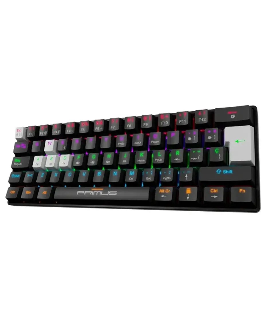 PGLC Kybd Wrd PKS-S060G-S USB Spa Black 61 Keys /Red switch Primus