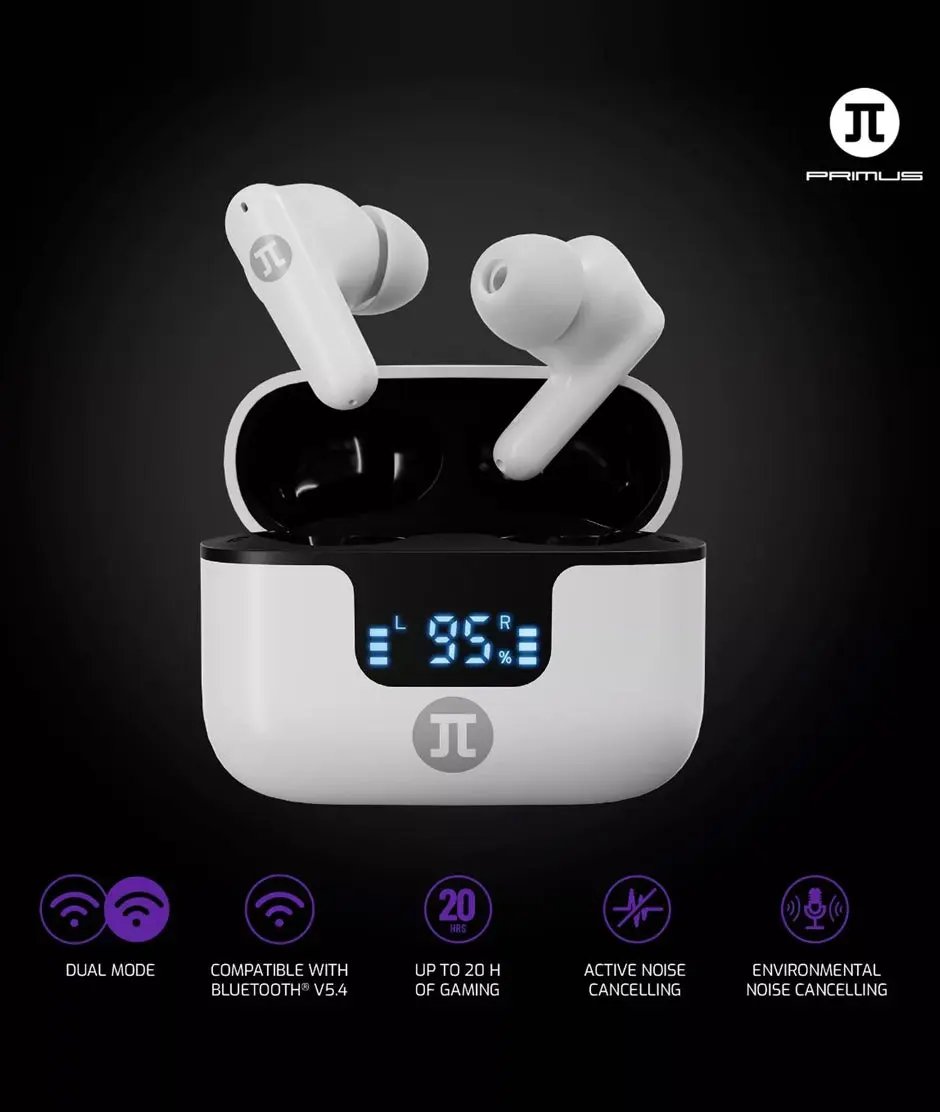 PGLC TWS Gaming earbuds ARCUS300S PWH-300 with 2.4GHz Dongle Primus
