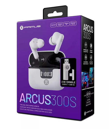 PGLC TWS Gaming earbuds ARCUS300S PWH-300 with 2.4GHz Dongle Primus