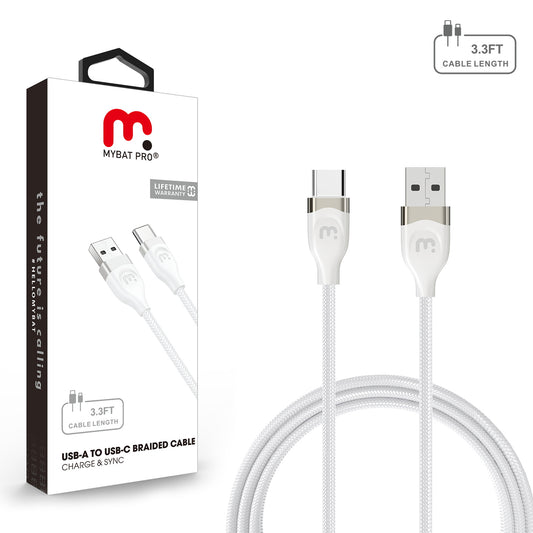 Cable USB-A a USB-C 3.3Pies - MyBatPro iStore Costa Rica