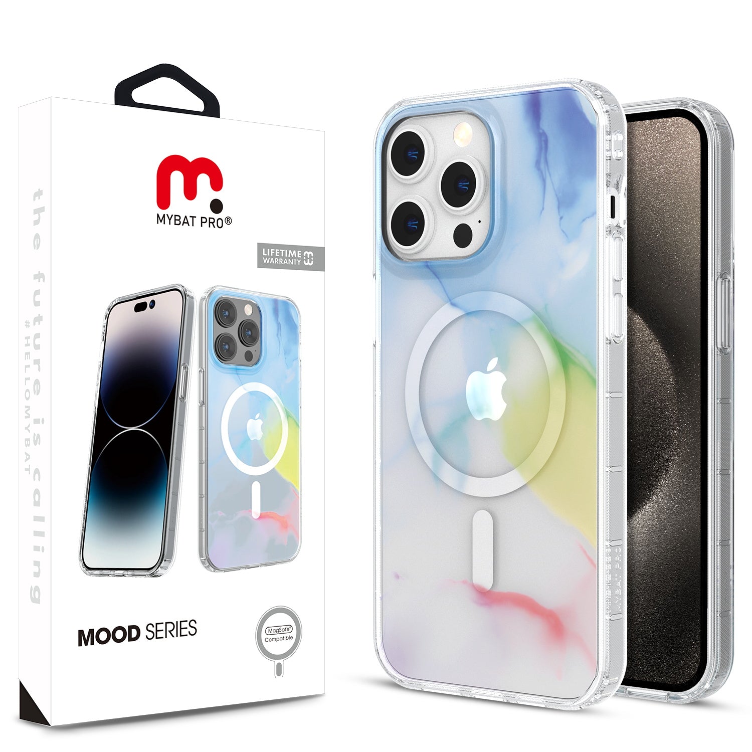 Estuche para iPhone 15 Pro Max - MyBat Pro Mood Series MagSafe - Expressive MyBat Pro