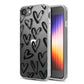 Estuche para iPhone SE (2022-2020) / 8 / 7 - MyBat Pro Mood Series - Black Hearts MyBat Pro
