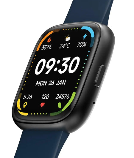 Reloj inteligente ZIZO TYME Flex - Negro y azul ZIZO