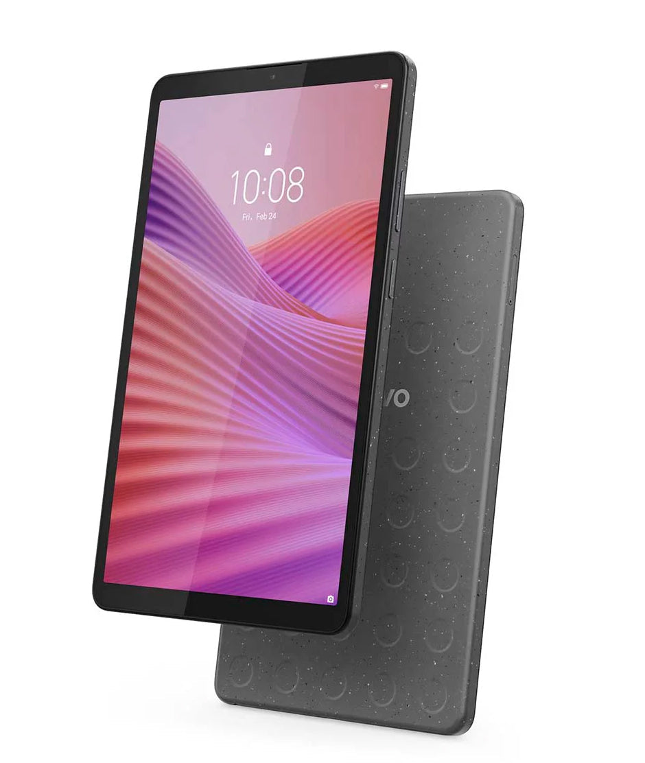 Tab One 8.7" Lenovo HD 4GB LTE Wi-Fi MediaTek Helio 128GB Luna Grey, Android 14 + Folio Case Lenovo