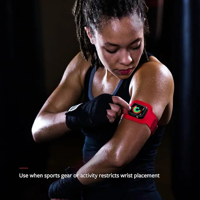 Twelve South ActionSleeve para Apple Watch | Brazalete para Apple Watch de 42 MM (rojo) Twelve South