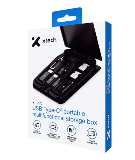 Xtech Type C portable multifunctional storage box XTC-570 xtech
