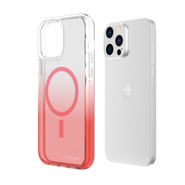 Estuche para iPhone 13 Pro Max - Prodigee Safetee Flow+Mag - Color Blush prodigee