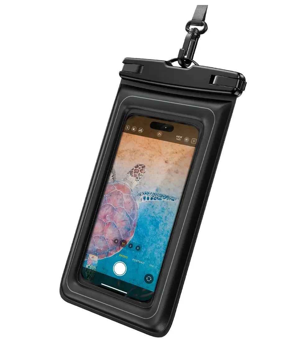 ZIZO Gear Waterproof Phone Pouch With LANYARD BLACK ZIZO