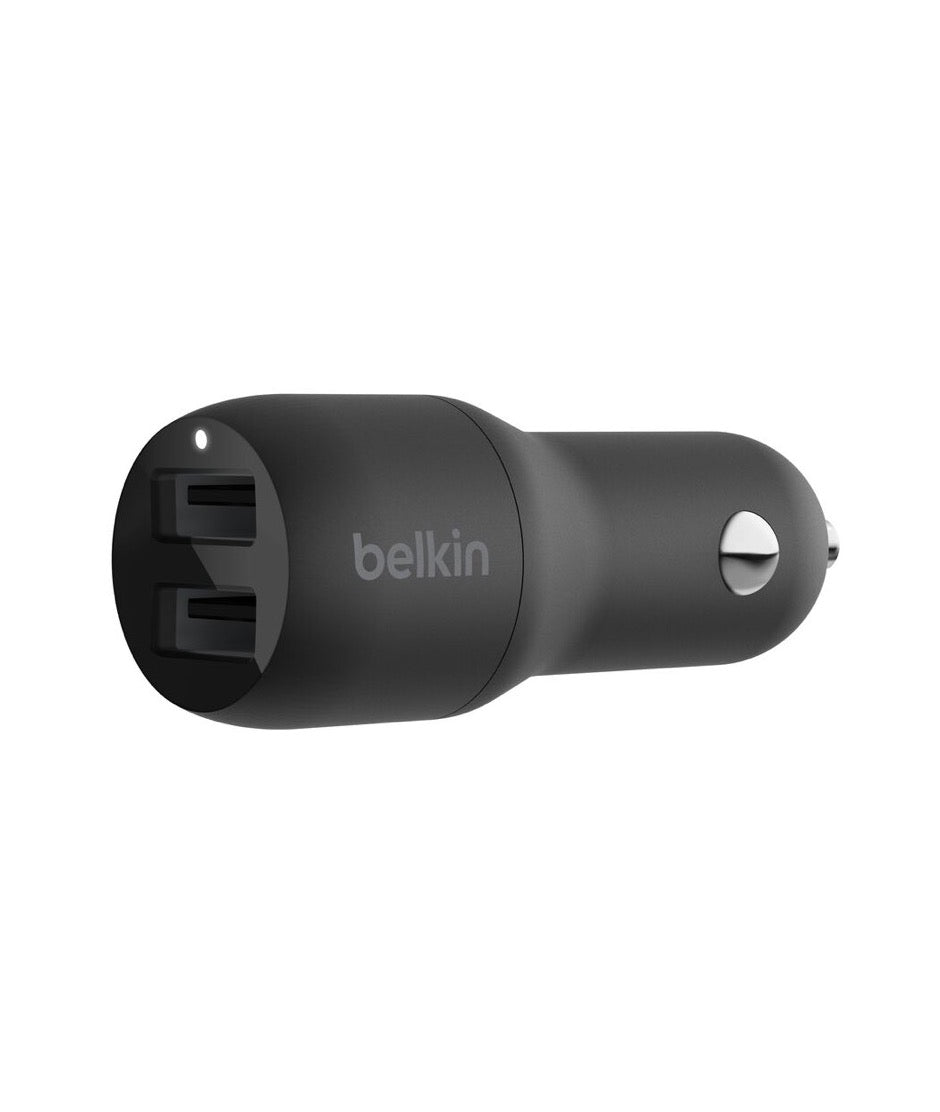 Belkin Cargador de carro Boost Charge 2 x USB-A 24 Watts
