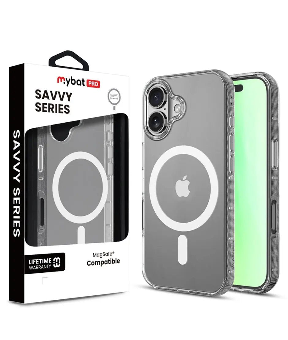 iPhone 17 Estuche MyBat Pro Savvy Series MagSafe Case - Clear MyBat