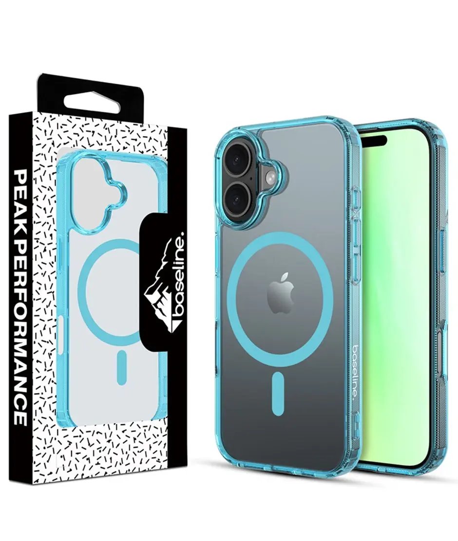 iPhone 17 Estuche baseline Clear Series w/ MagSafe Case- Transparent Blue SYB