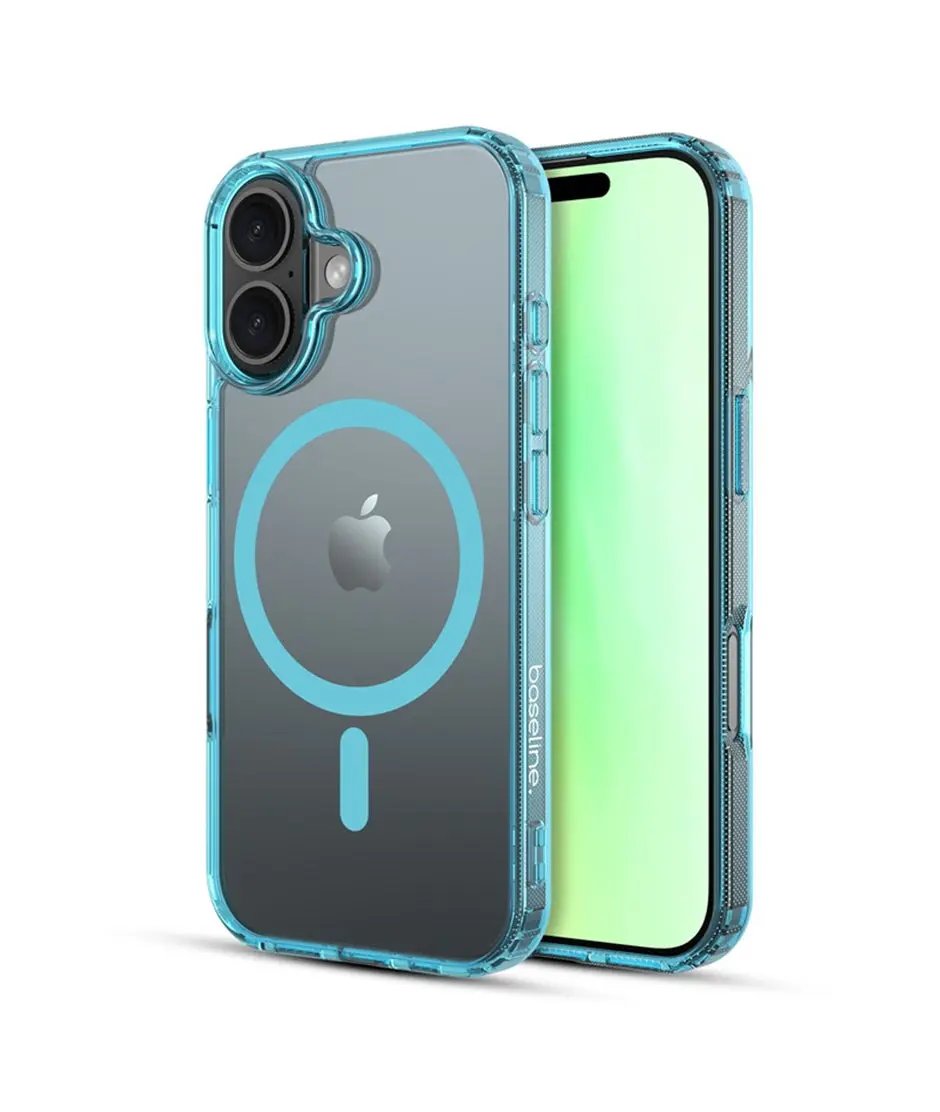 iPhone 17 Estuche baseline Clear Series w/ MagSafe Case- Transparent Blue SYB