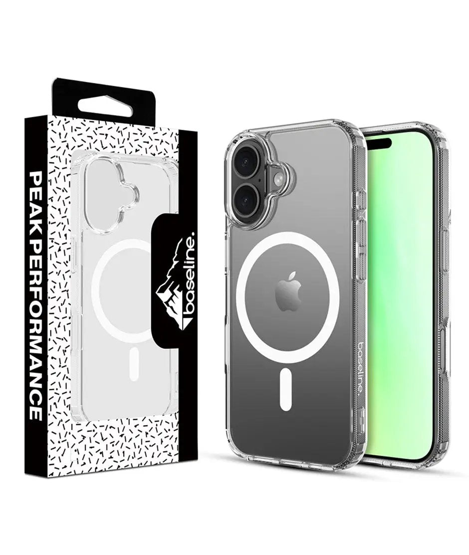 iPhone 17 Estuche baseline Clear Series w/ MagSafe Case- Transparent Clear SYB
