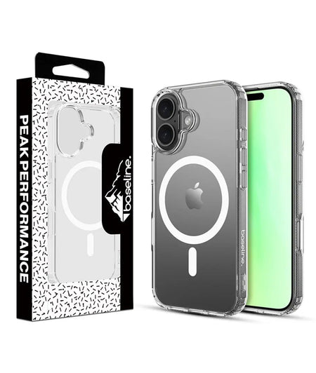 iPhone 17 Estuche baseline Clear Series w/ MagSafe Case- Transparent Clear SYB