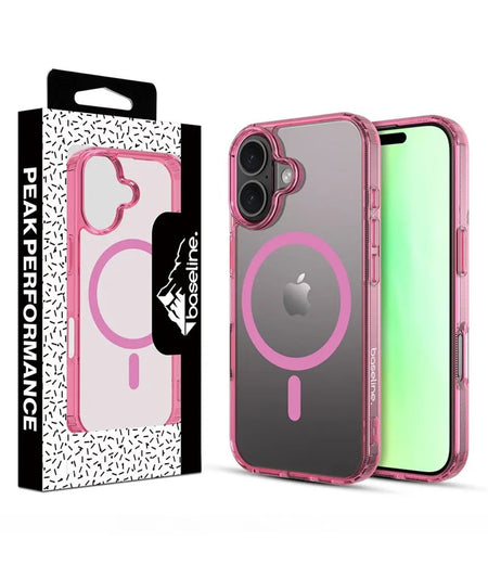 iPhone 17 Estuche baseline Clear Series w/ MagSafe Case- Transparent Pink Baseline