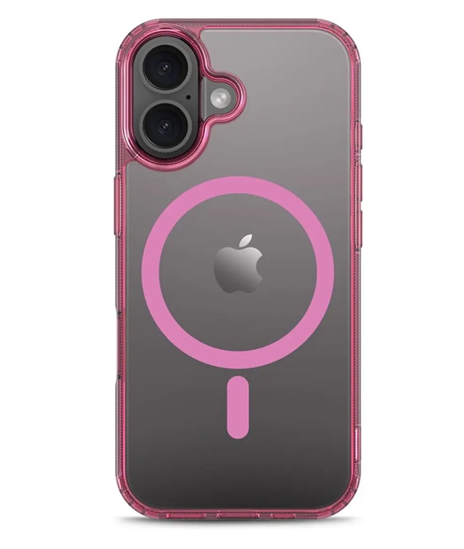 iPhone 17 Estuche baseline Clear Series w/ MagSafe Case- Transparent Pink Baseline