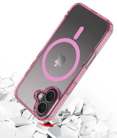 iPhone 17 Estuche baseline Clear Series w/ MagSafe Case- Transparent Pink Baseline